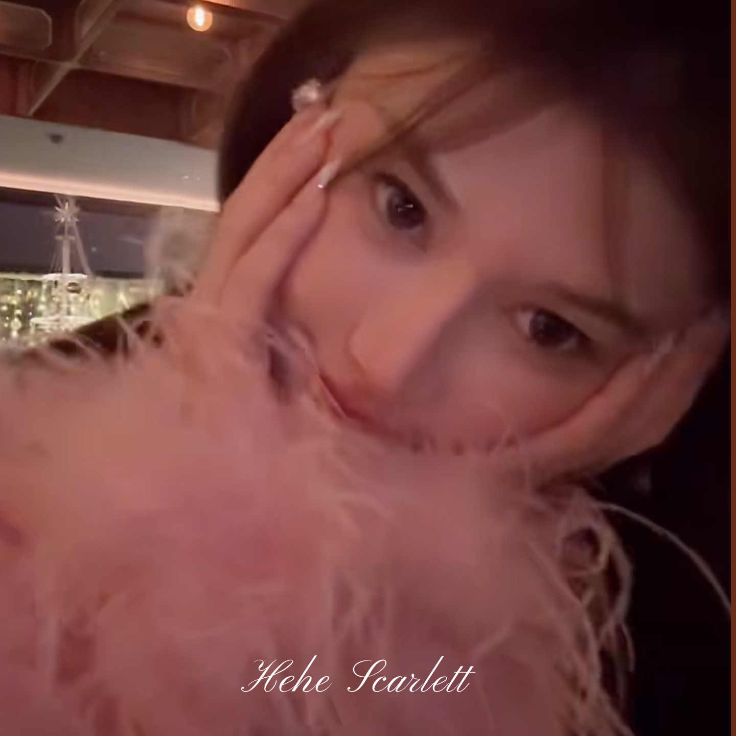 【12/29上新】氛围感袖口鸵鸟毛100美丽诺羊毛软糯拉绒毛衣针织开衫