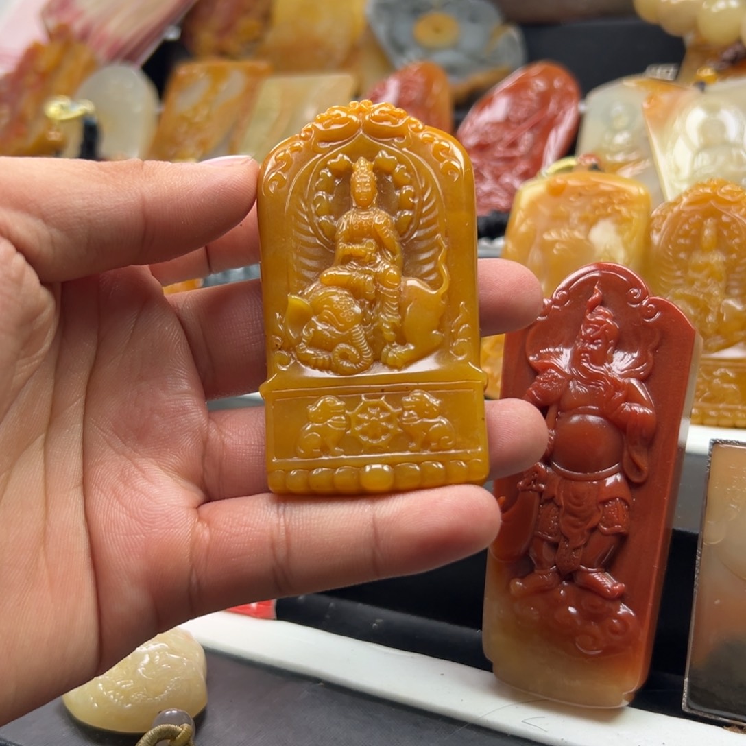 石英质玉（黄龙玉）未镶嵌多选一发货