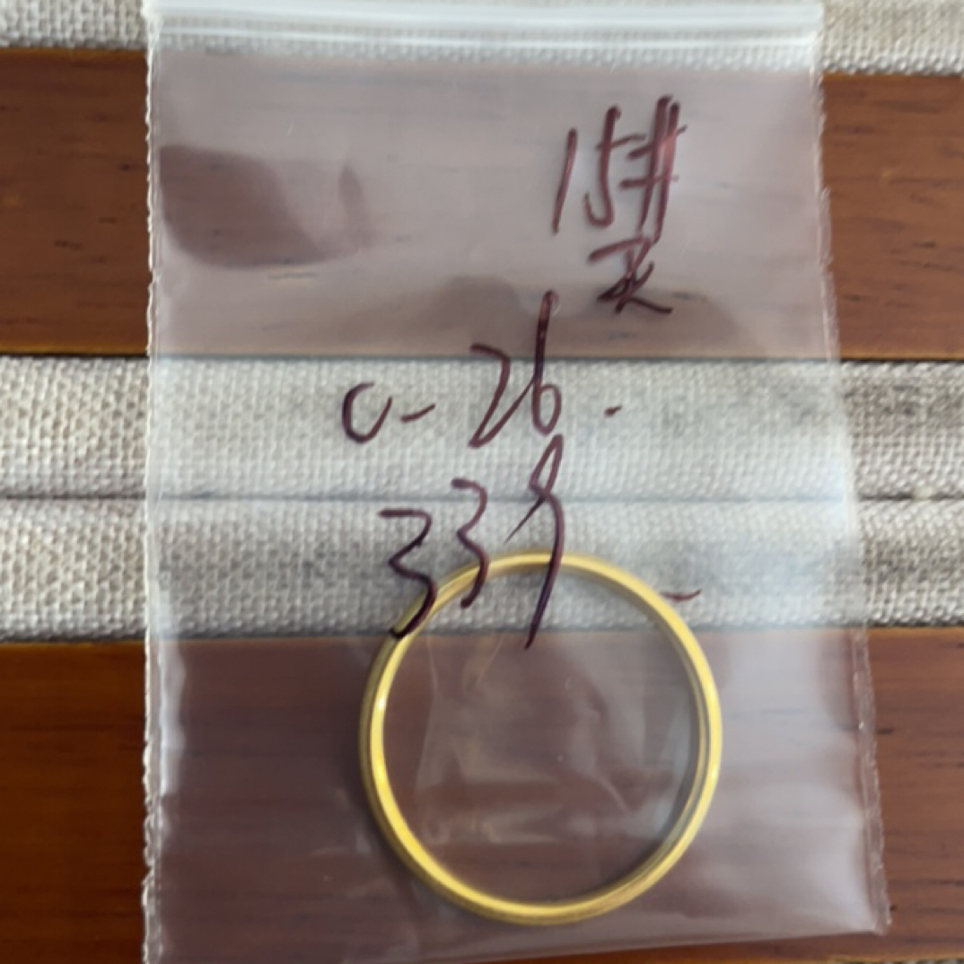 克重0.26 15号 满天星戒指 足金999