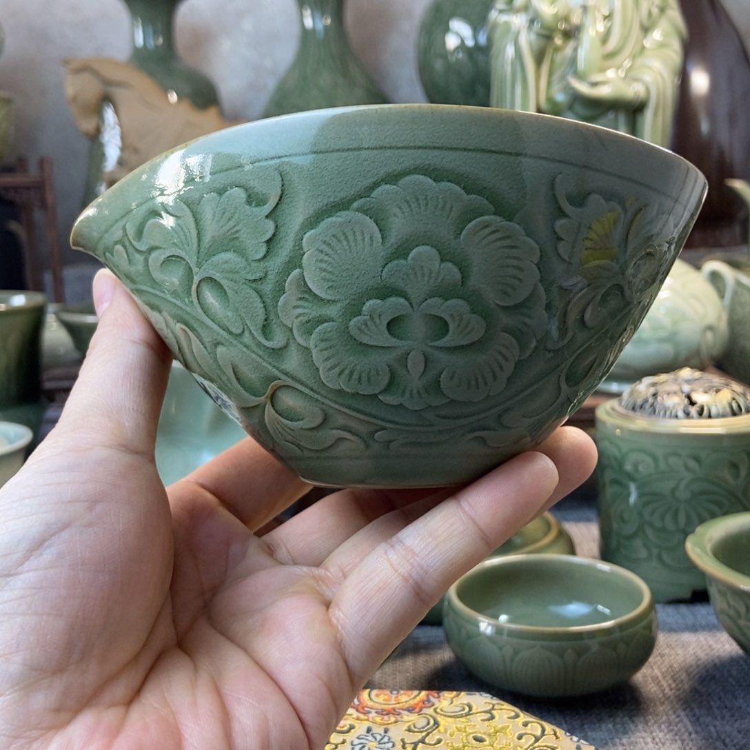 耀州窑全手工水滴公道