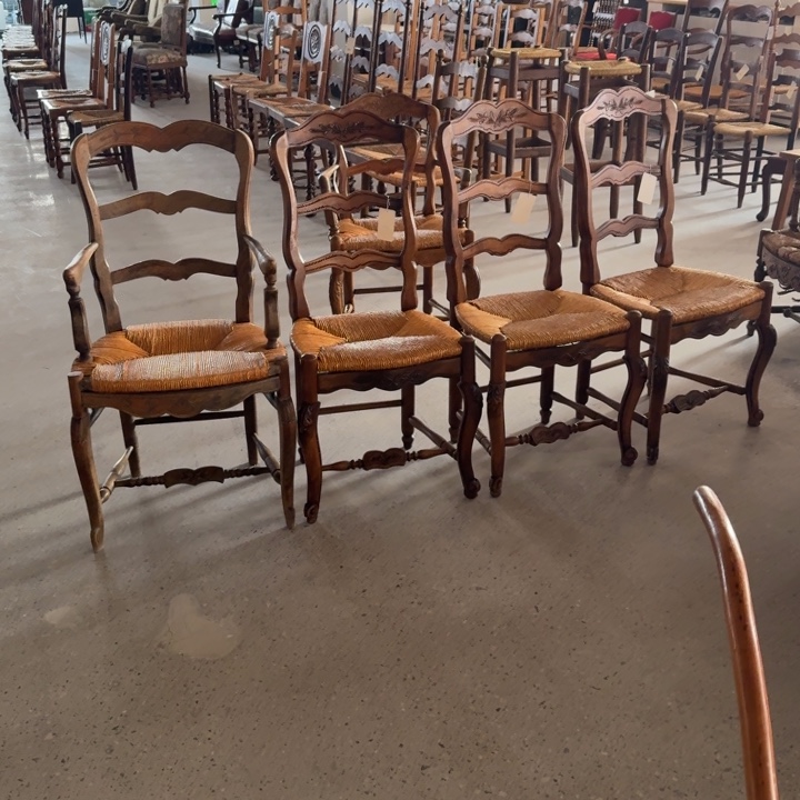 凤***合木（非红木类）茉莉中古家具椅子4