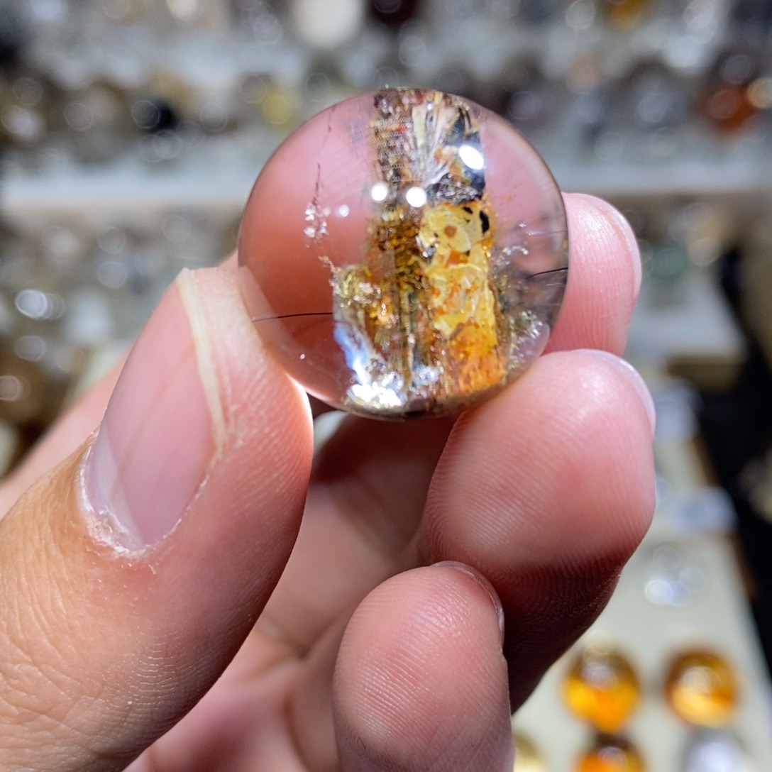 珠宝半成品水晶未镶嵌20.5m