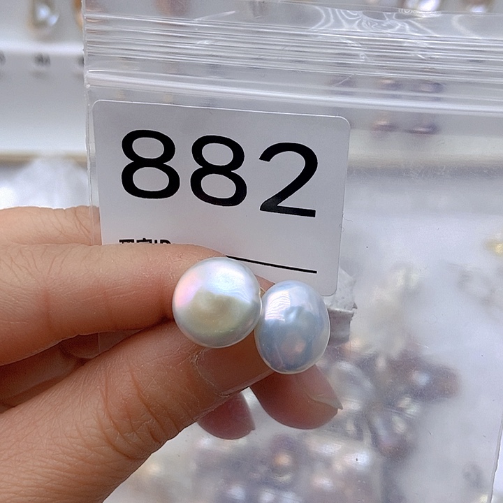 淡水珍珠颈饰银S925镶嵌