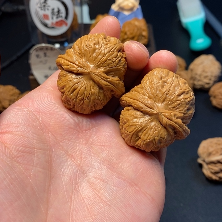 文玩核桃把件24号元宝42尺