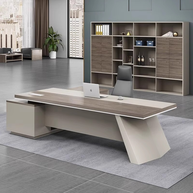 商务写字楼经理总裁桌主管桌大班台单人老板桌办公桌家具桌椅组合