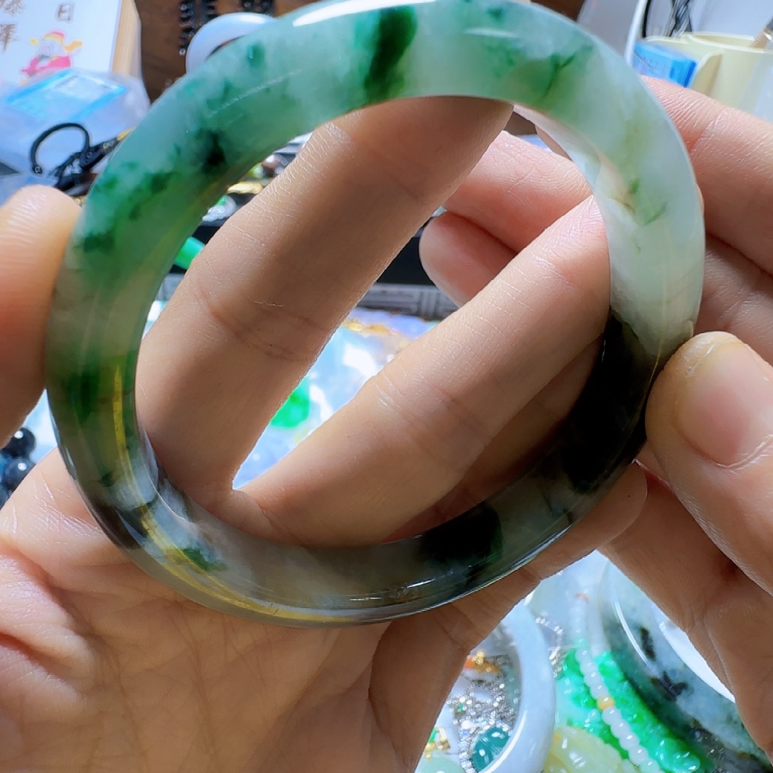翡翠未镶嵌手镯翡翠350