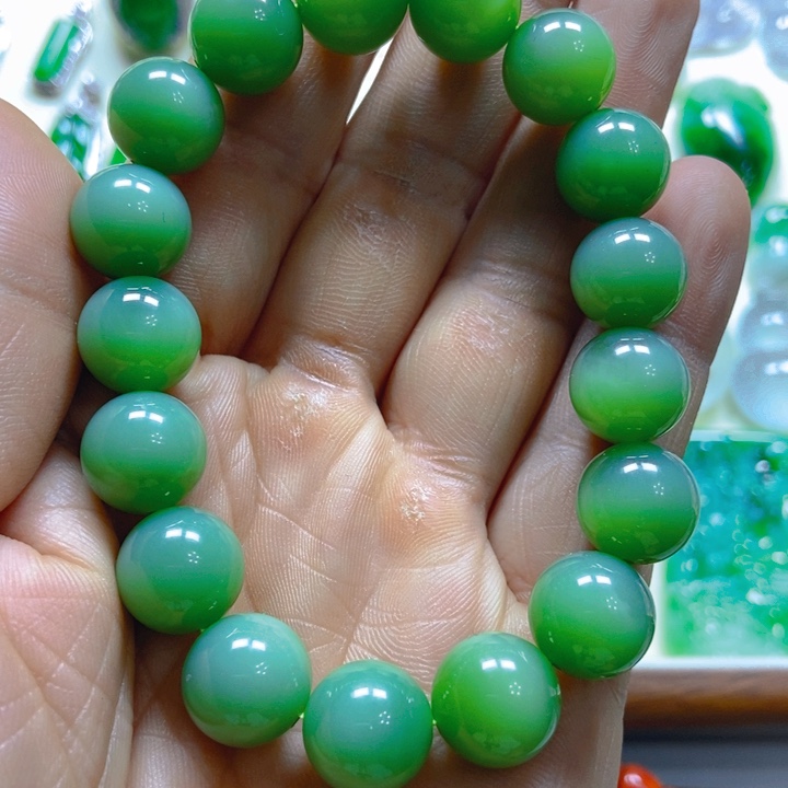 和田玉手链未镶嵌