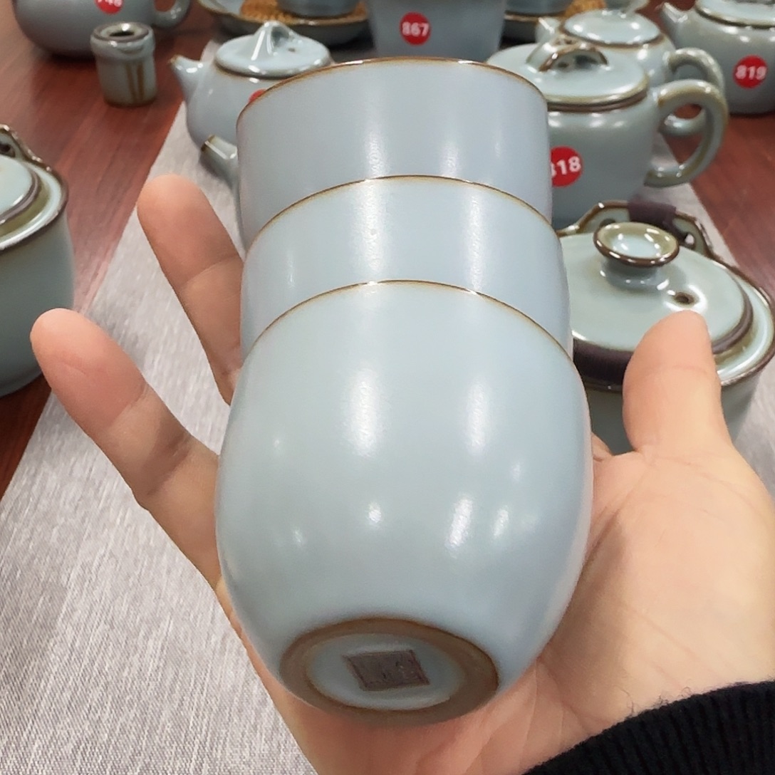 瓷片开播浮力，小微瑕。