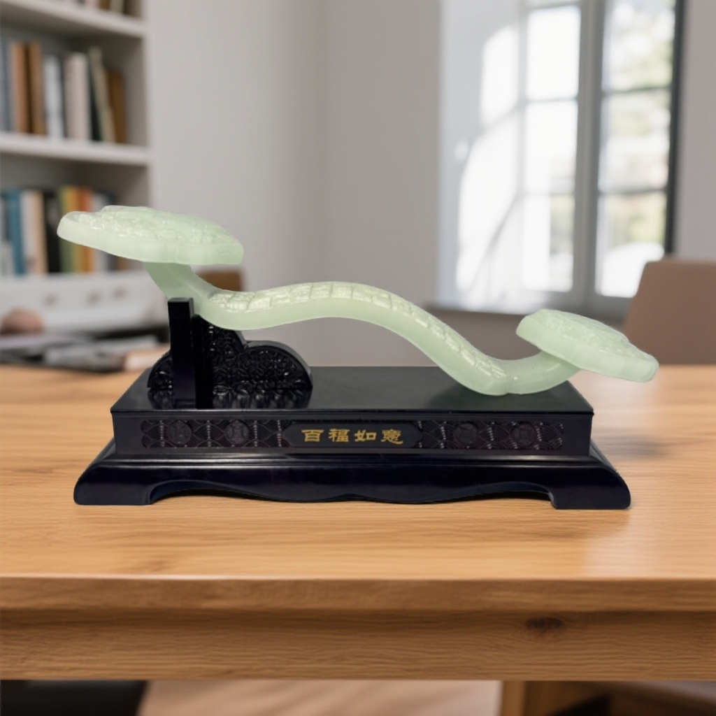 兰冰料百福如意客厅办公室玄关装饰乔迁开业送礼佳品