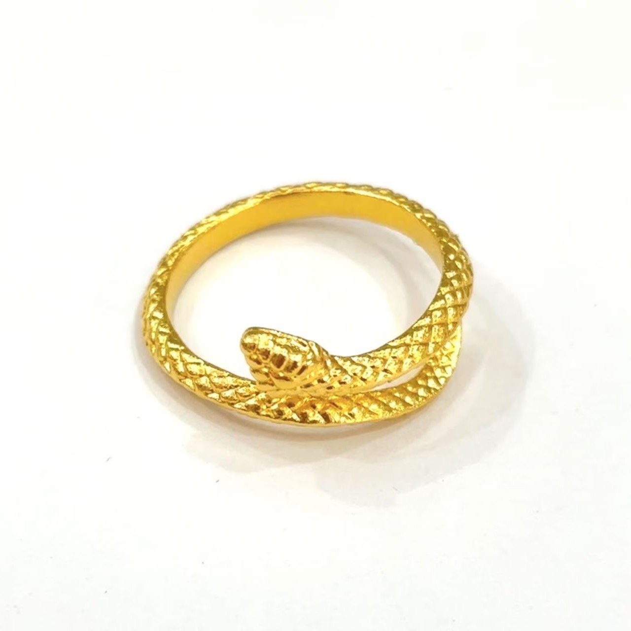 足银戒指 蛇戒指