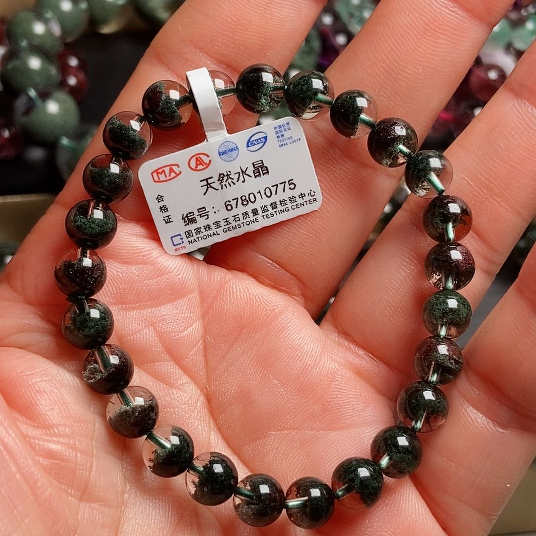 水晶手链未镶嵌绿幽灵7