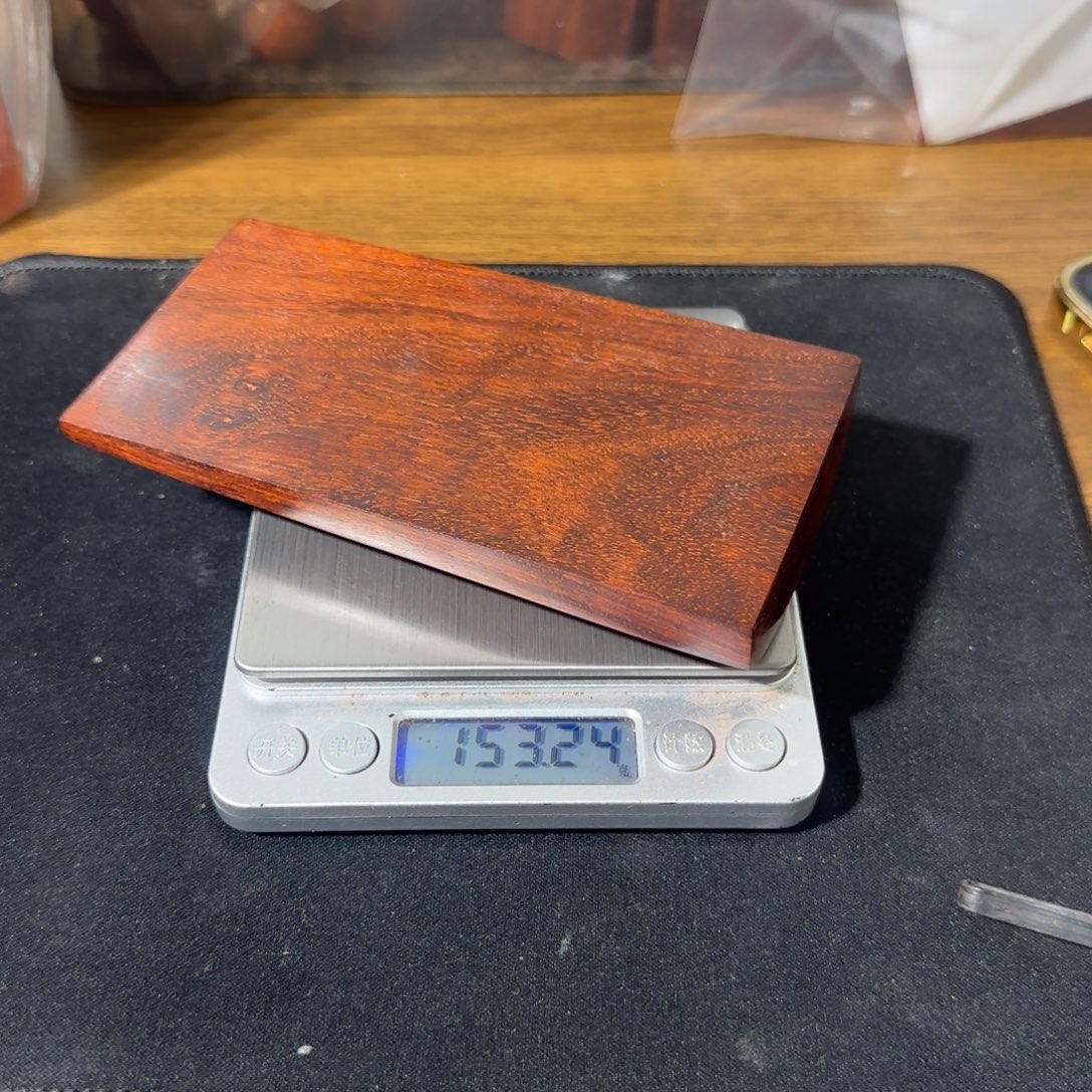 良***木印度小叶紫檀手把件