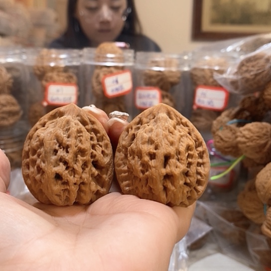 文玩核桃吊坠a42金公子有修