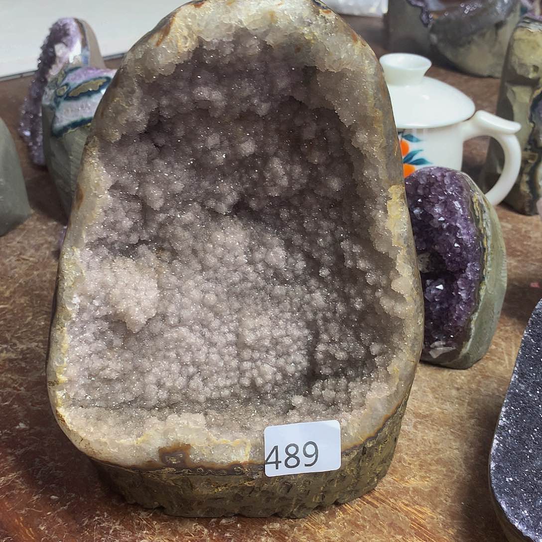 紫晶大型摆件（非配饰）未镶嵌云*衫