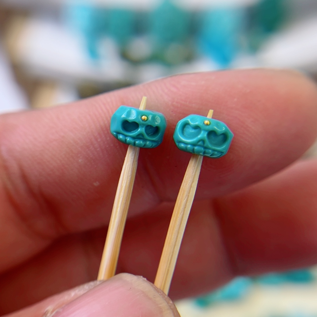 绿松石未镶嵌配饰