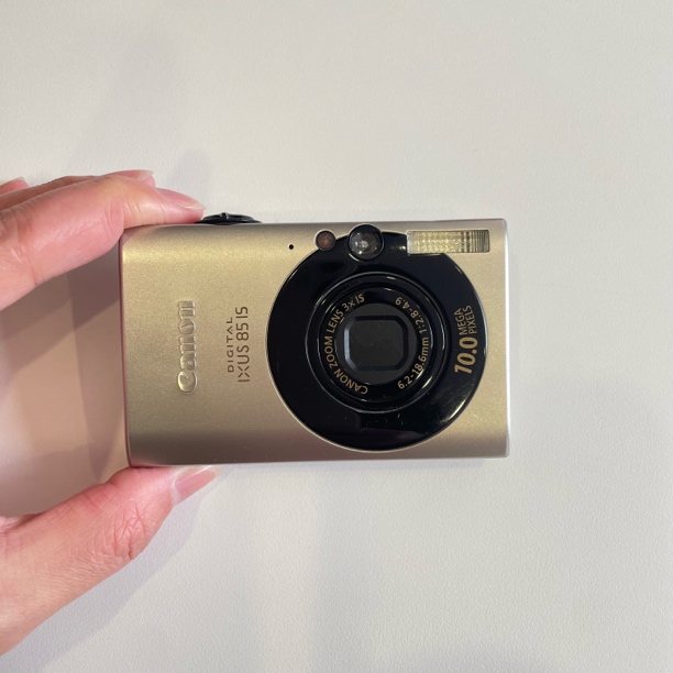 95新 Canon/佳能 ixus85is月光银 1000万像素 复古冷白皮ccd