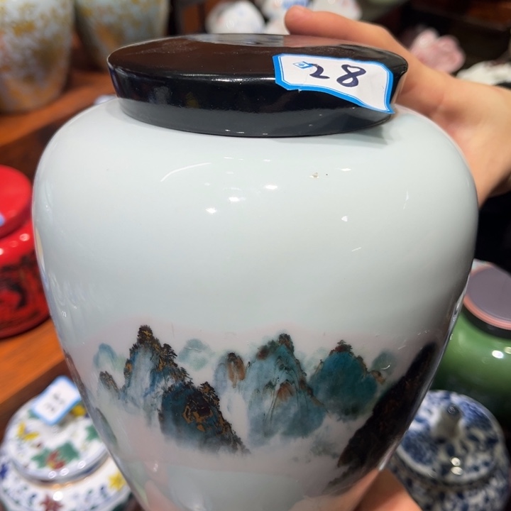 其他陶瓷高温陶瓷茶叶罐