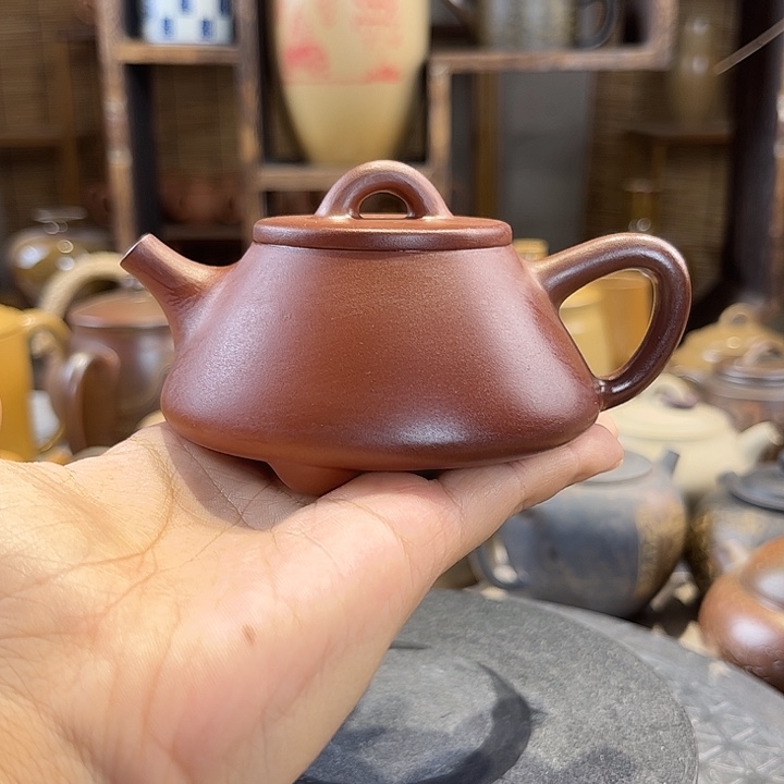 壶建水紫陶小汉瓦 