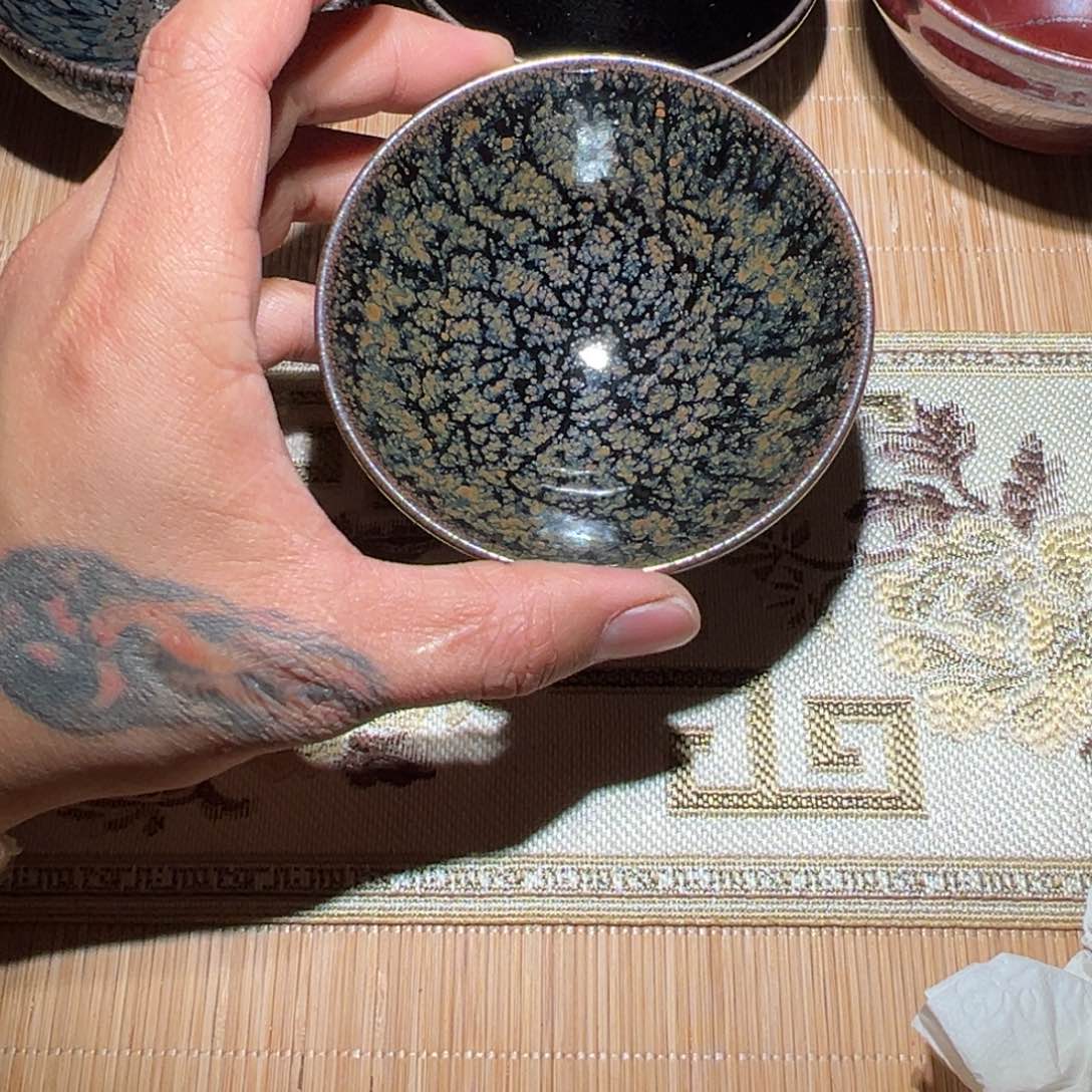 茶盏老木头柴烧建盏精选2