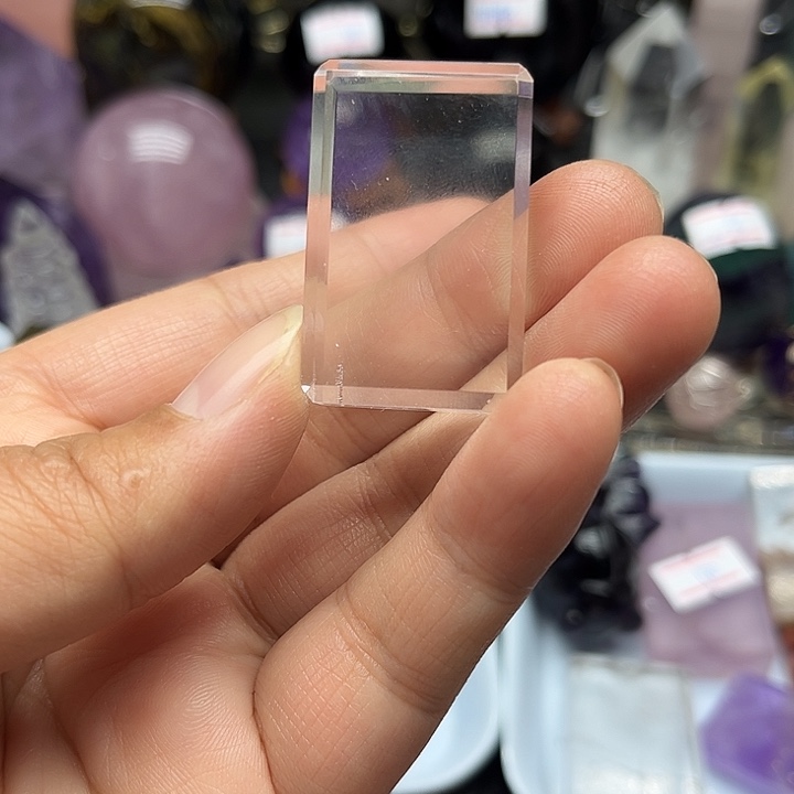 月***️水晶未镶嵌珠宝半成品25克白水晶牌