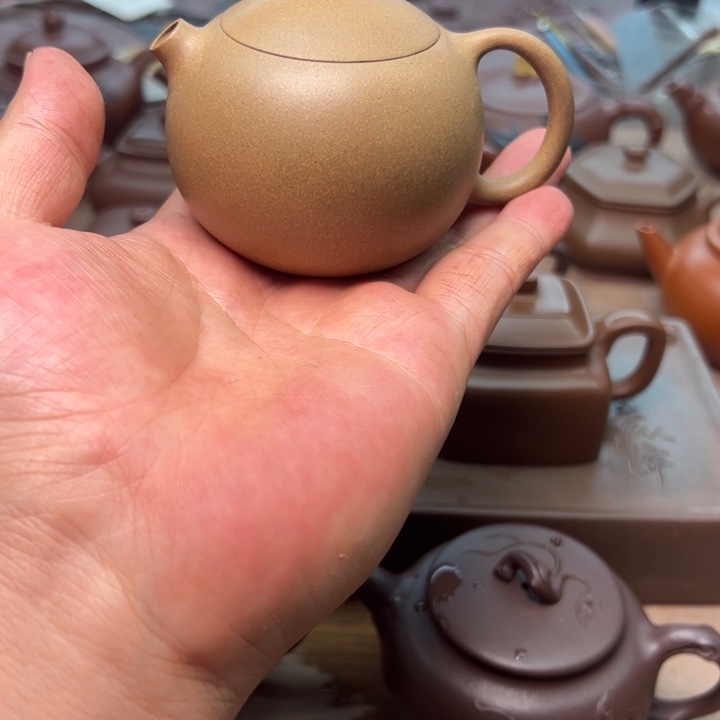 茶壶紫砂半手西施