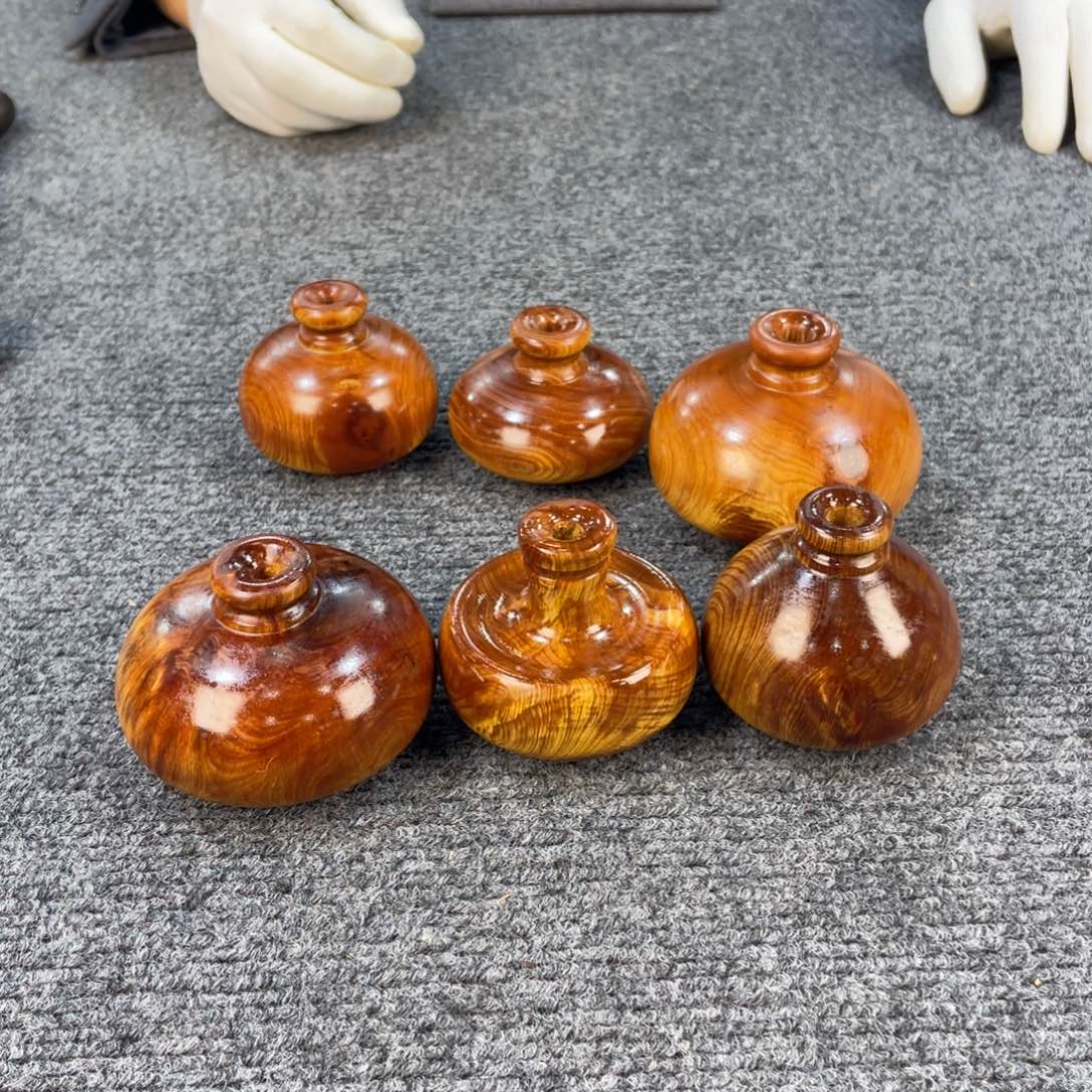 柏木（崖柏）太行崖柏，高油密玉化黑金刚，到手一个