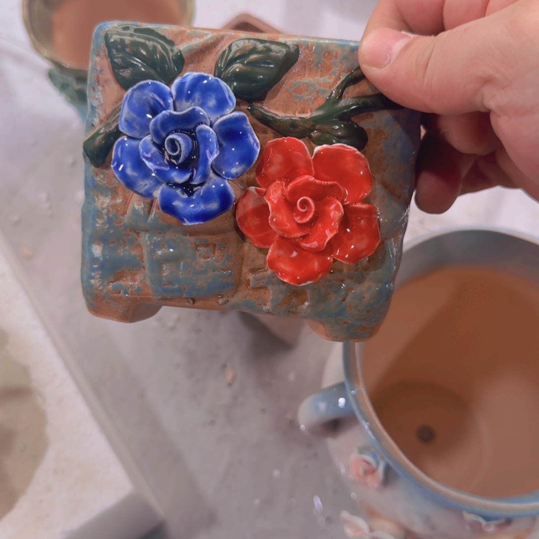 紫砂花盆粗陶盆粗陶盆