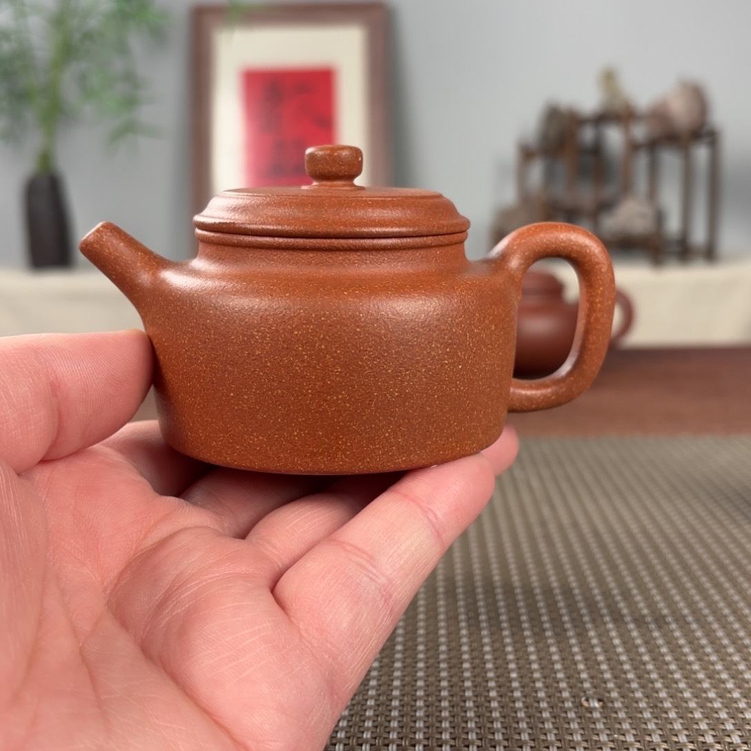 紫砂茶壶黄龙山原矿紫砂壶150