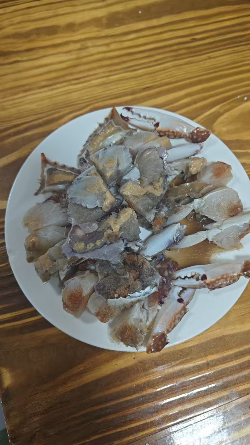 舟山新鲜白肉呛蟹