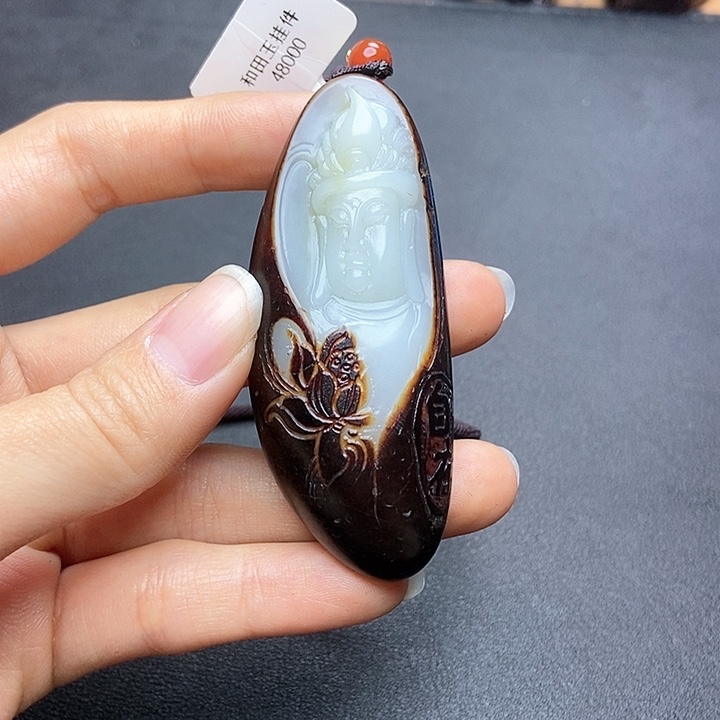 和田玉挂件未镶嵌N
