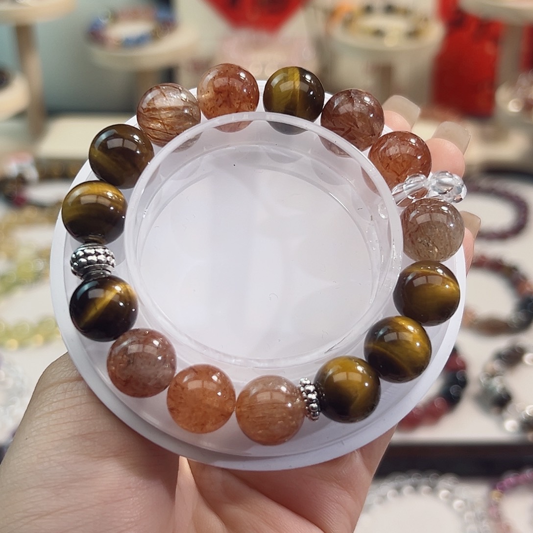 水晶手链未镶嵌水晶手串12m m