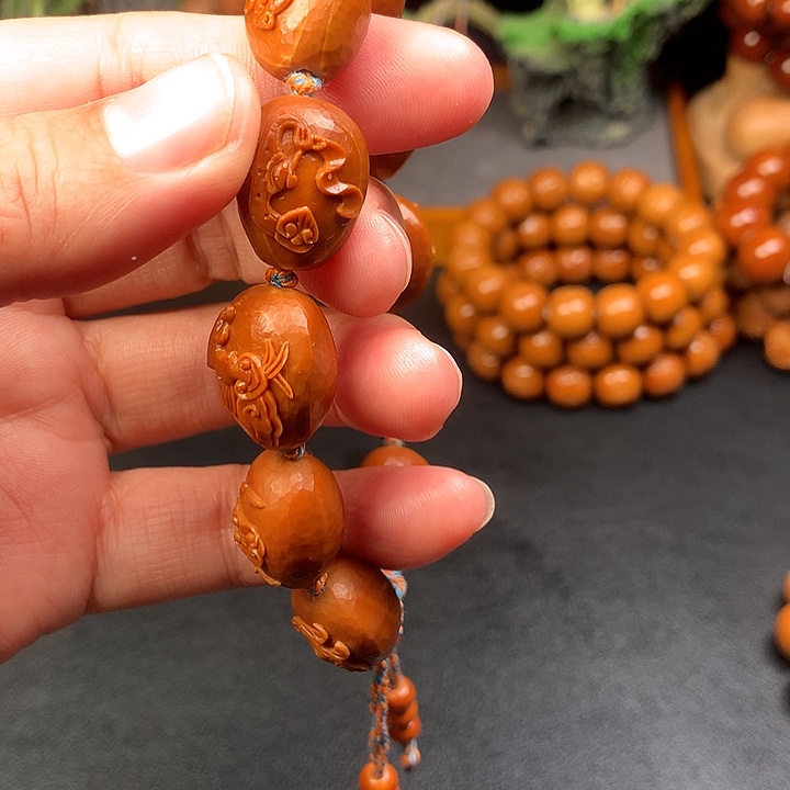 橄榄核手串/手链?****꧂如意小铁核15+