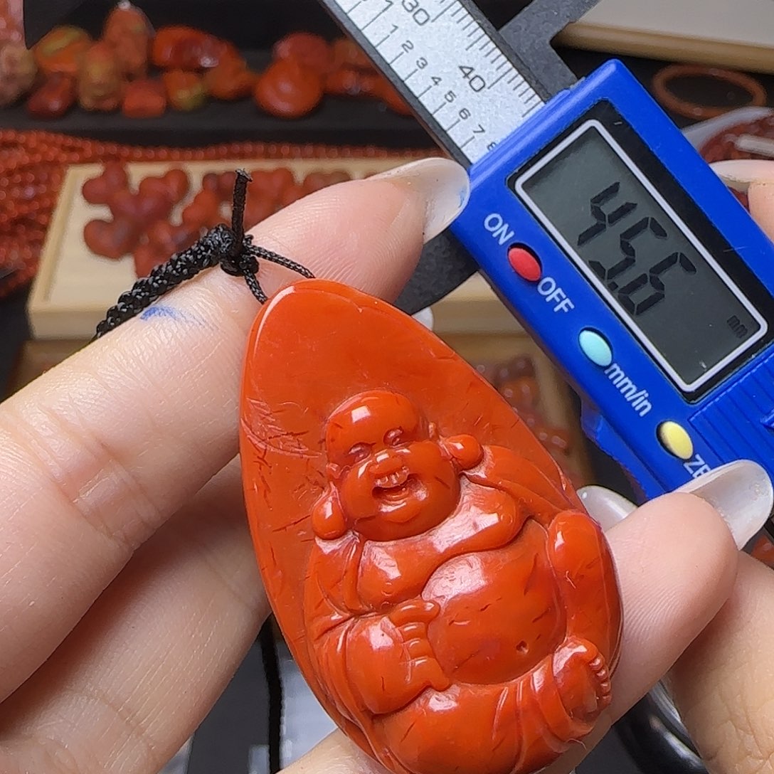 南红玛瑙未镶嵌颈饰