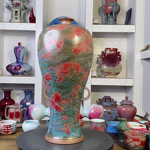 摆件禹州神后钧瓷原产地~