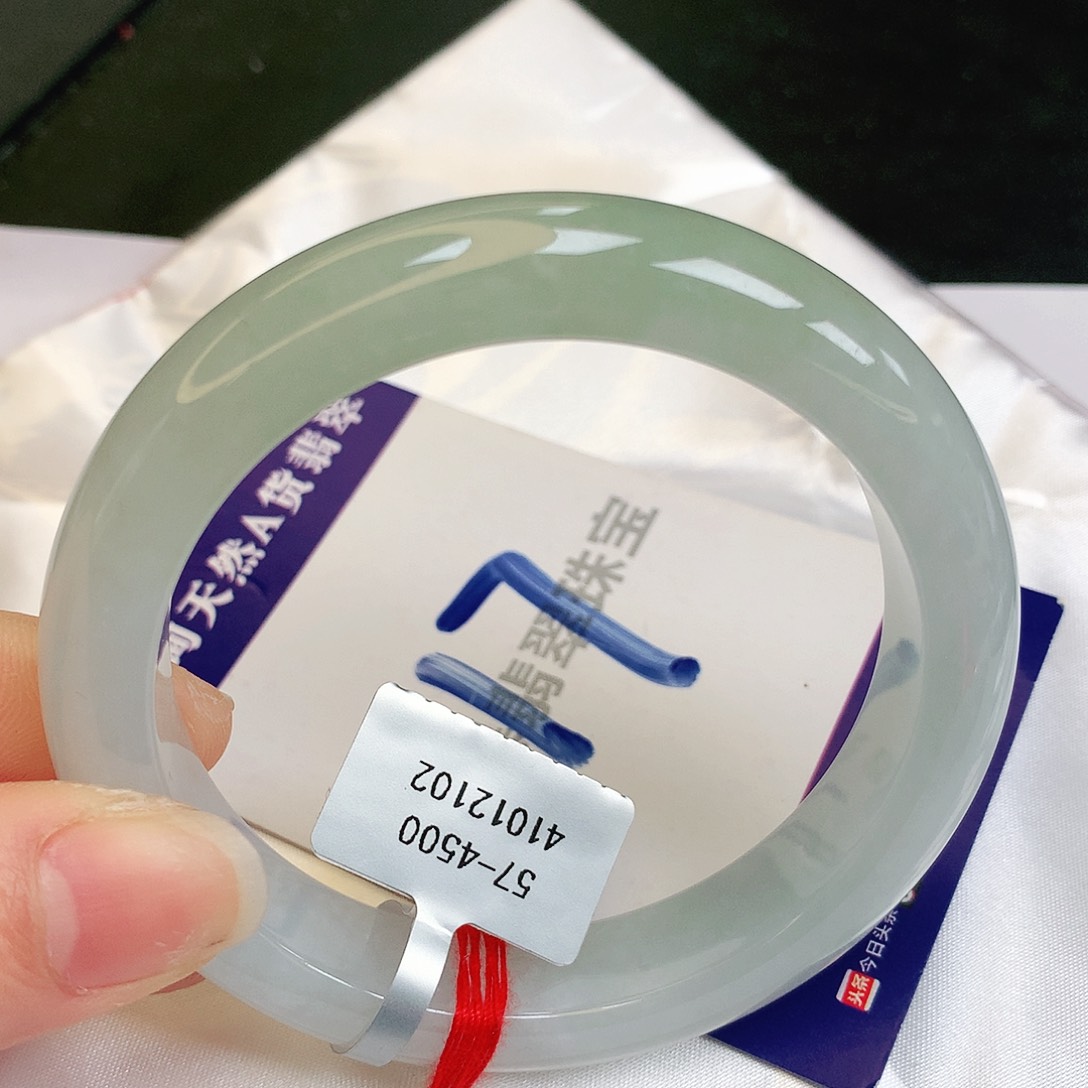 翡翠手镯未镶嵌缅甸天然a货翡翠