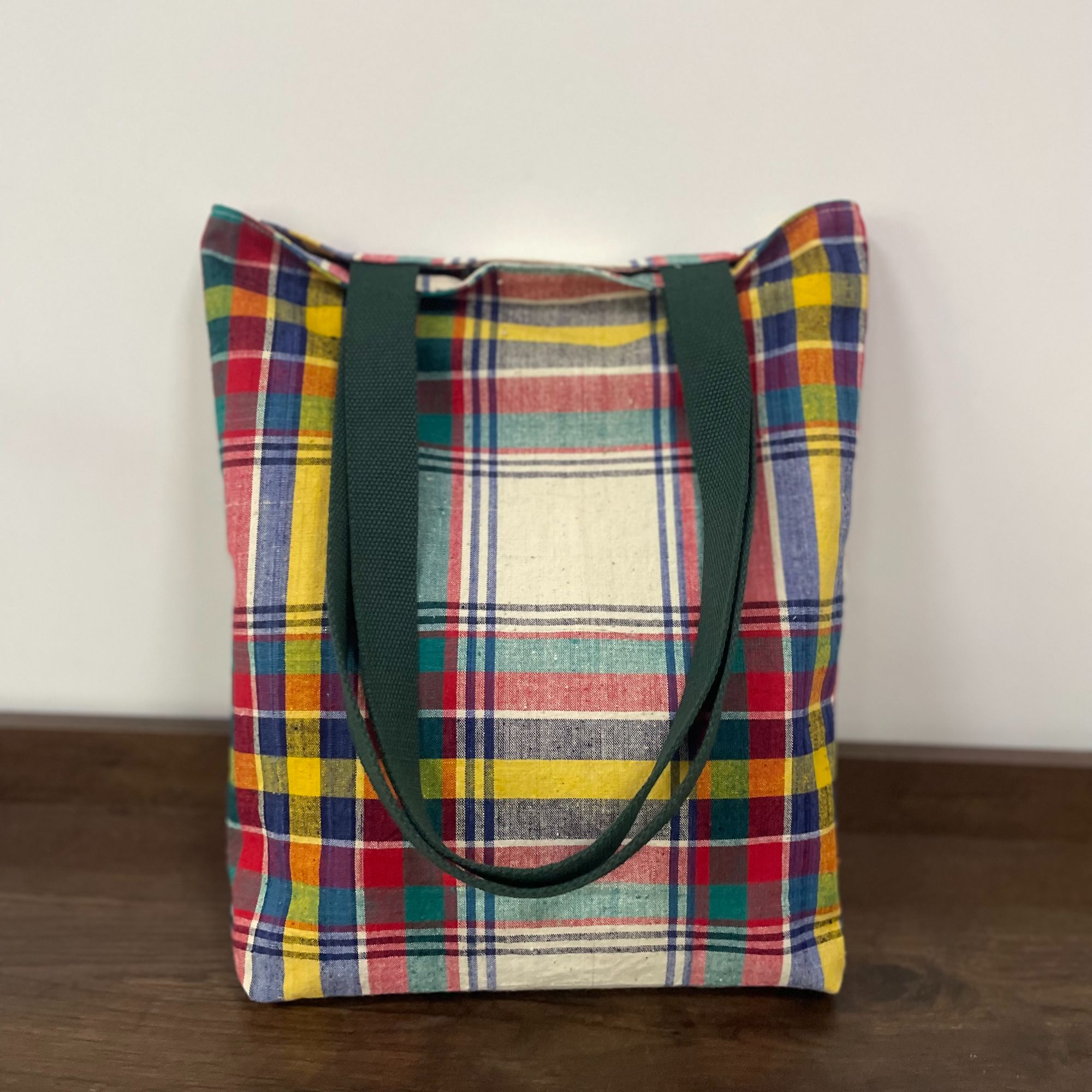 【手工不易，No退换】老粗布手工定制新款大容量托特包手提帆布包