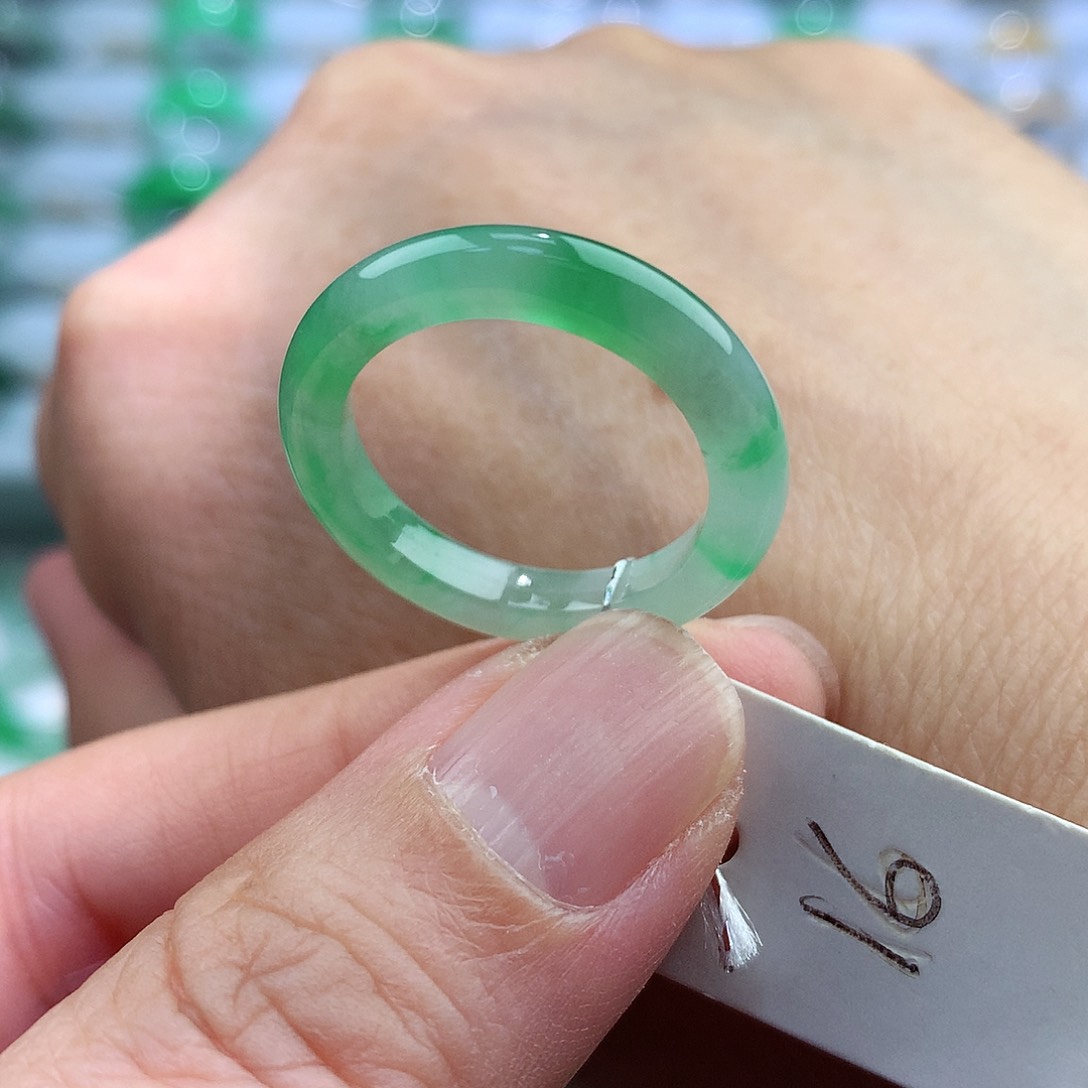 未镶嵌戒指翡翠16号