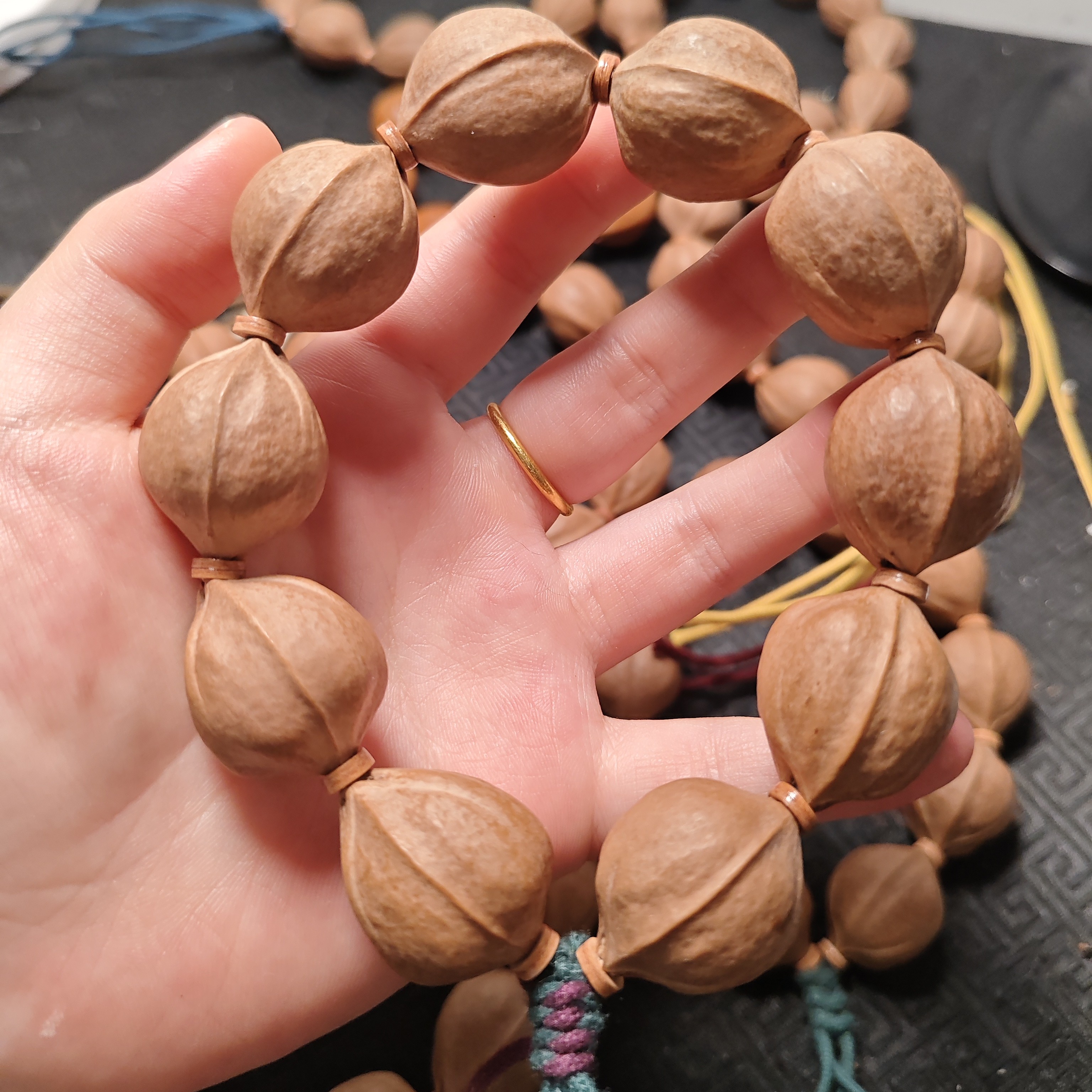 21.5×27梅林铁三花橄榄核