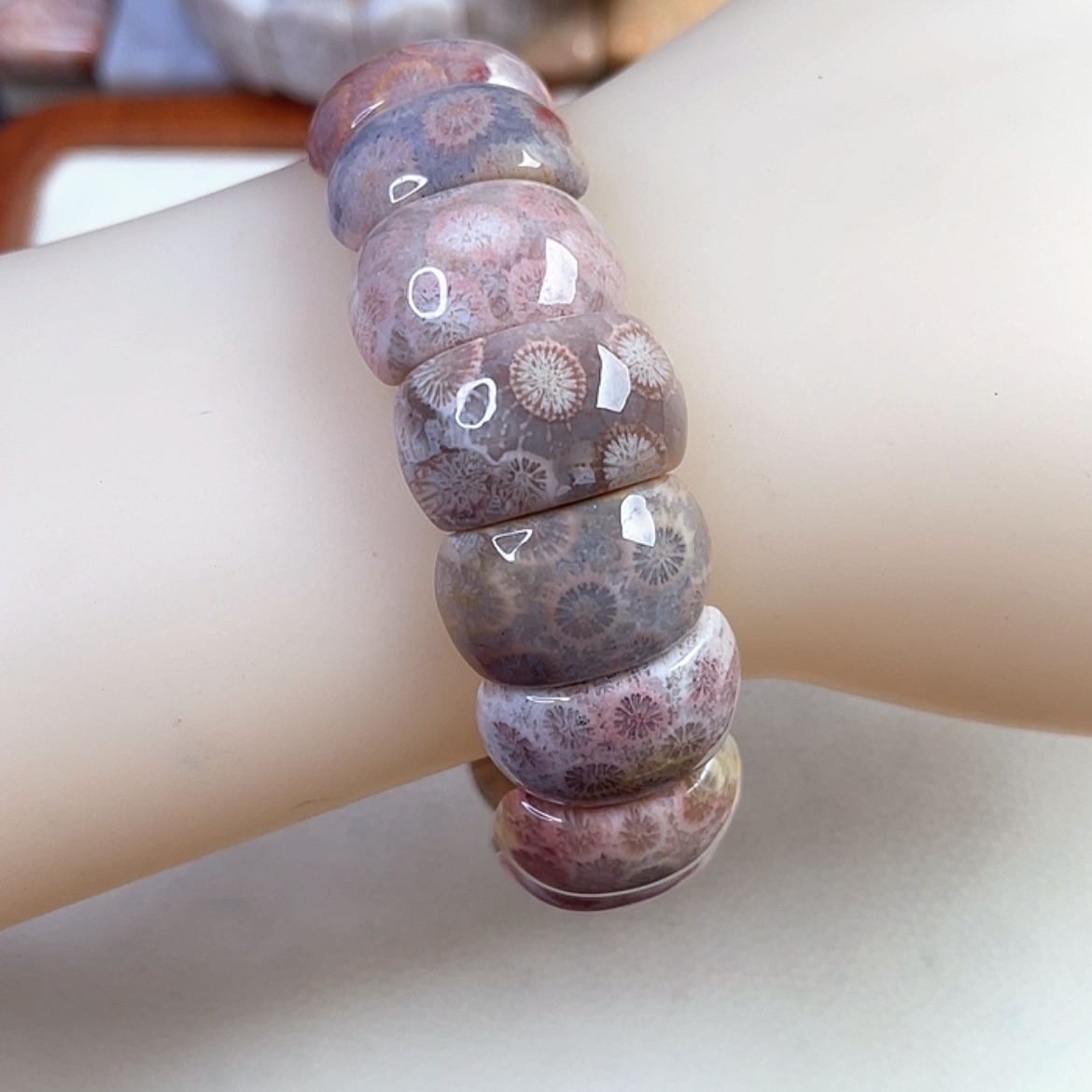 【闪购商品】硅化玉手镯未镶嵌