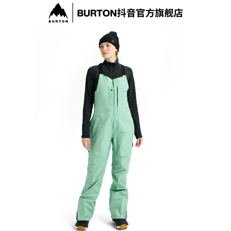 BURTON伯顿25-26雪季新品女士[ak]KIMMY GORETEX 3L滑雪背带裤
