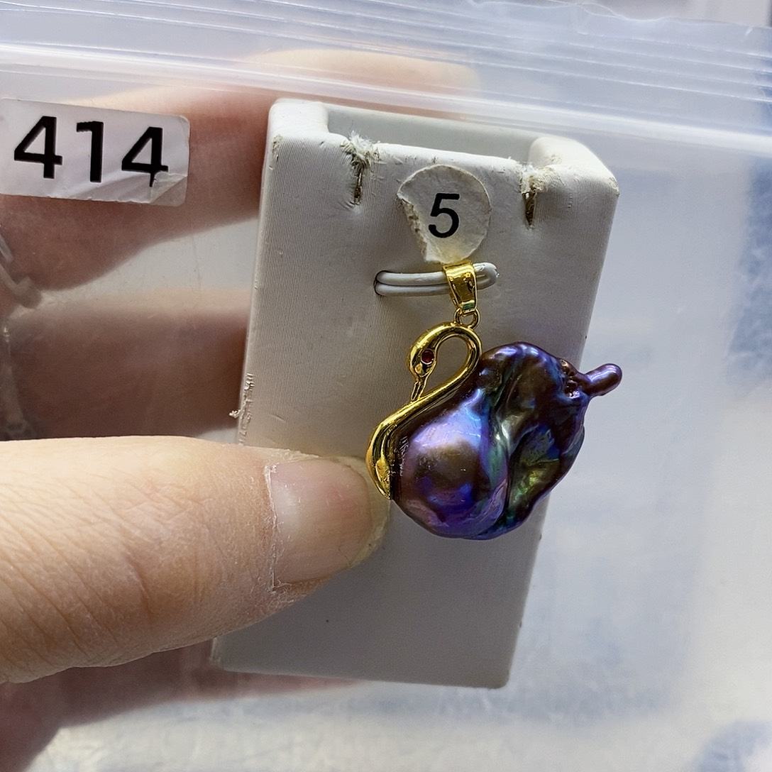 颈饰合金淡水珍珠