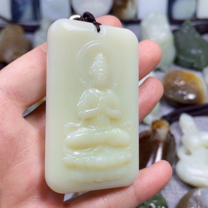 未镶嵌和田玉挂件