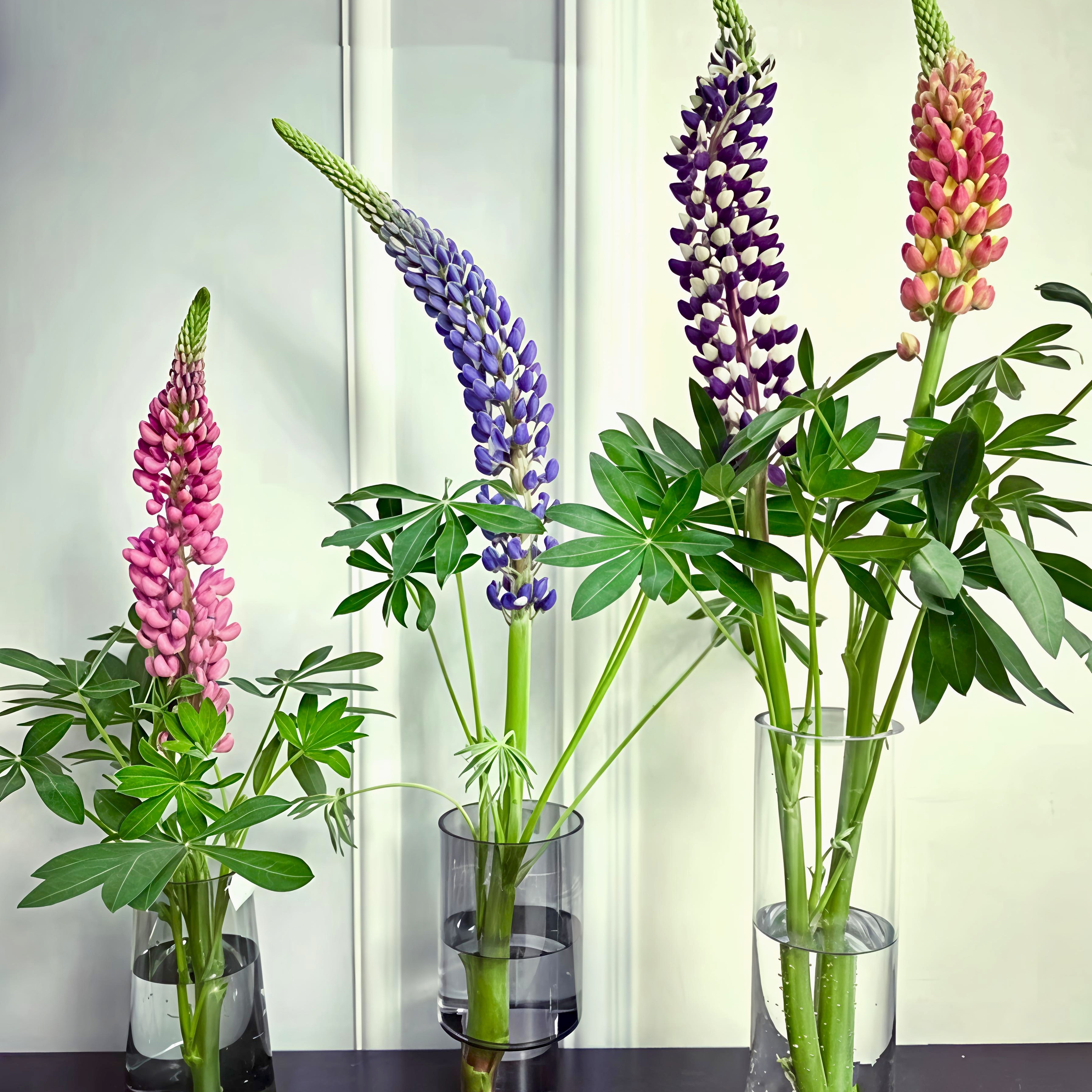 【鲁冰花】耐寒花卉阳台庭院花境植物盆栽羽扇豆花期长