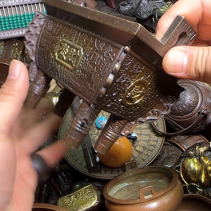 铜器办公室茶室摆件