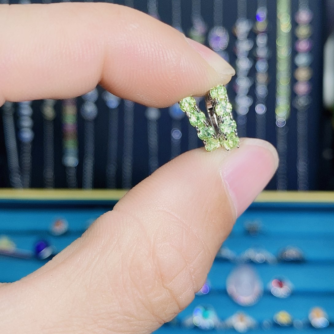 紫晶珠宝半成品银S925镶嵌