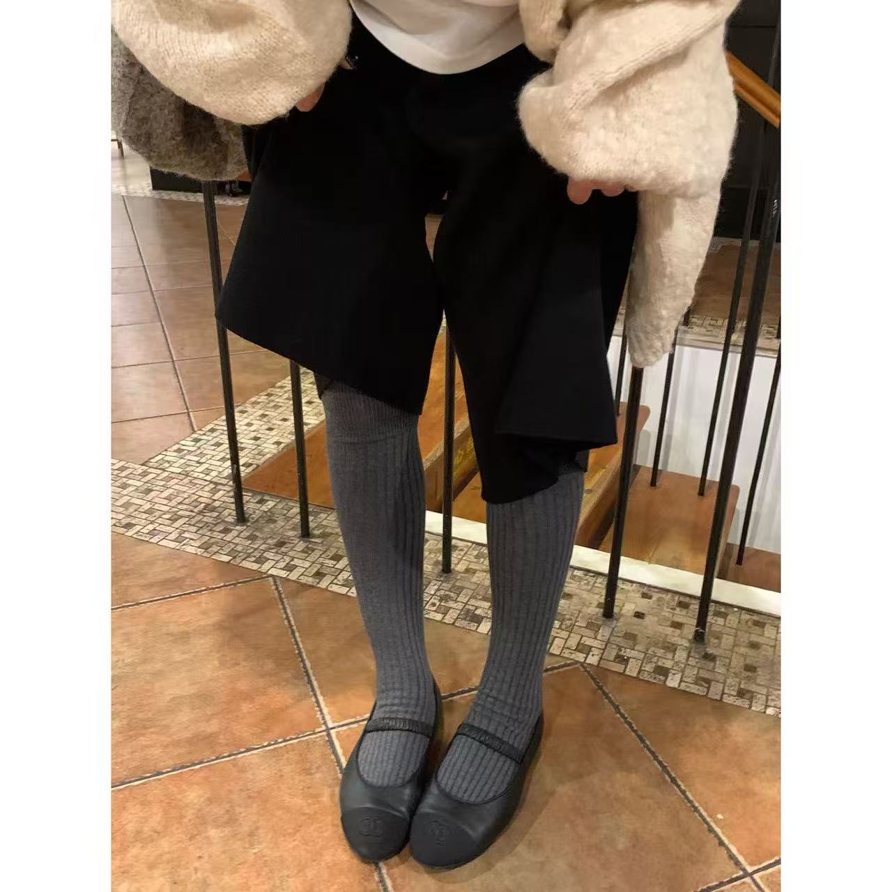 TOMATO-百搭压力坑条显瘦大腿wa#FQ095