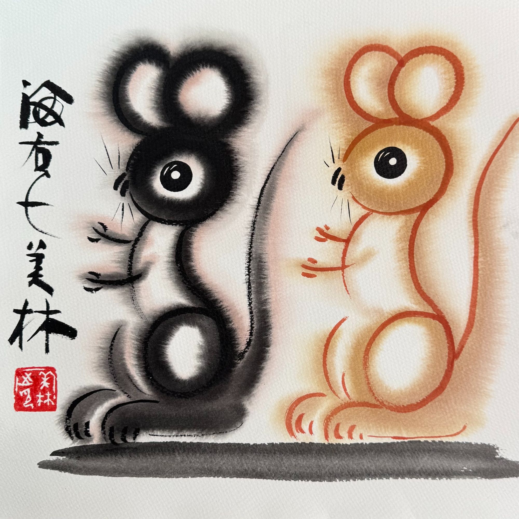 M-L生肖鼠卡纸35-37
