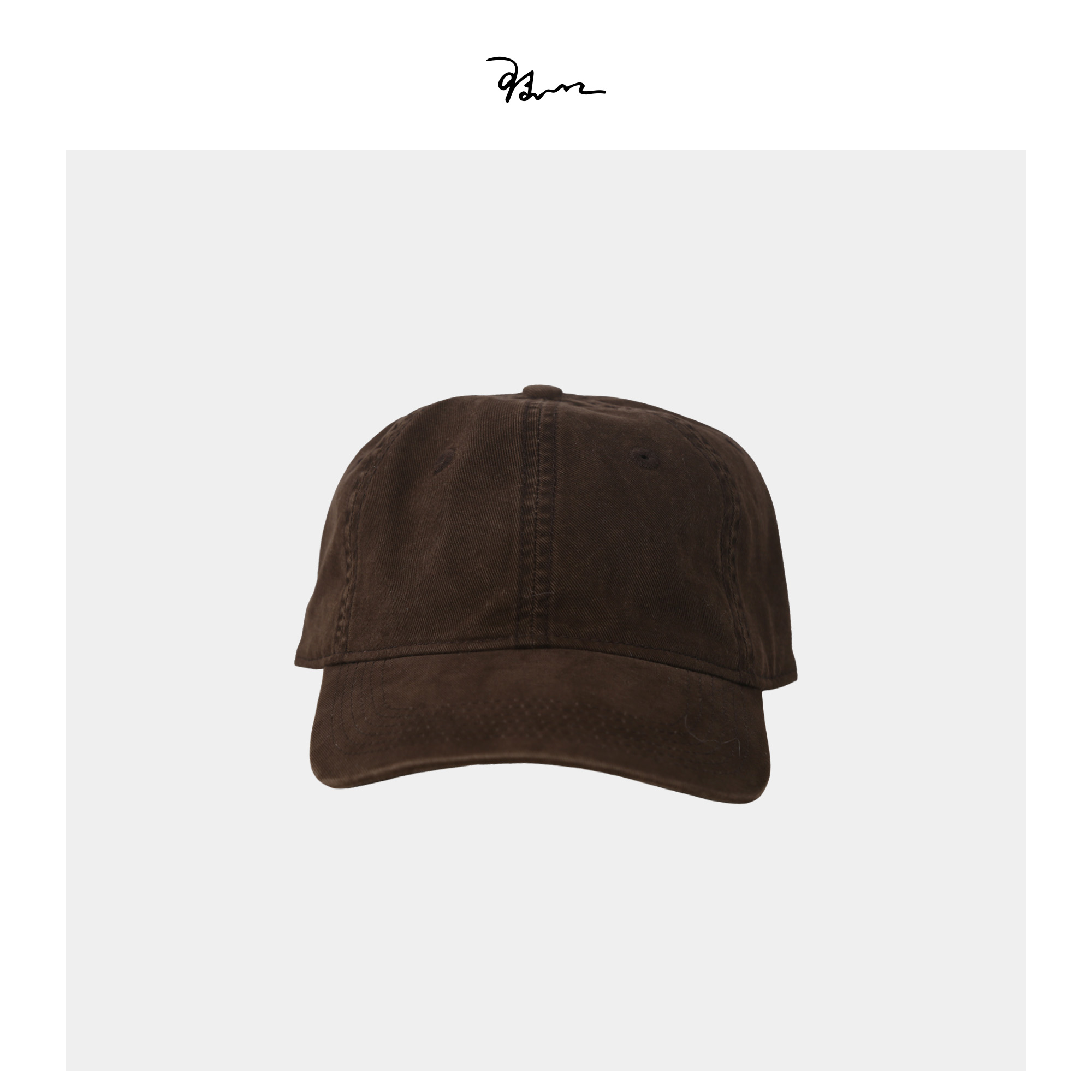 【小卷毛】陆一口定制做旧显脸小纯棉棒球帽