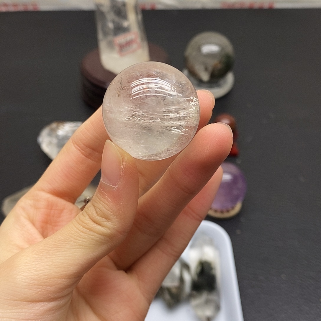 珠宝半成品水晶未镶嵌143水晶石