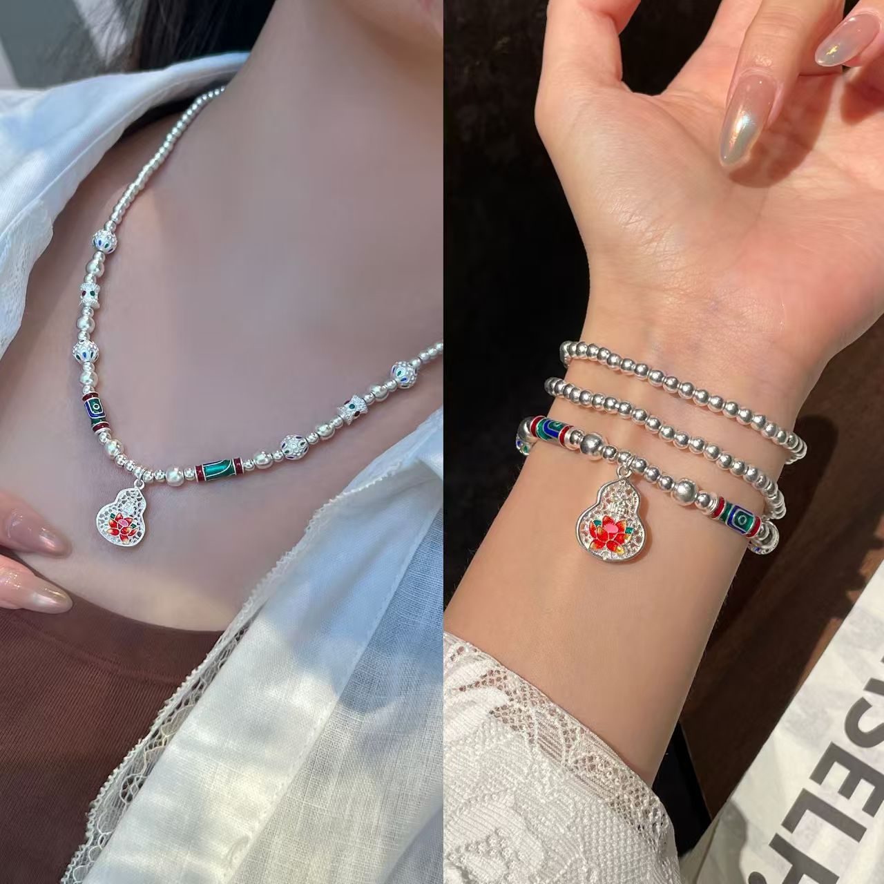 足银银制品 [项链选款区]时尚百搭精美饰品叠戴女礼物ins[瑞兴]